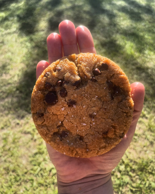 Brown Butter Sourdough Chocolate Chip Cookies